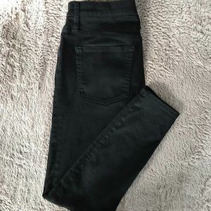 J.Crew  9" Toothpick Jeans Black